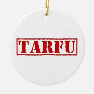 TARFU JULGRANSPRYDNAD KERAMIK
