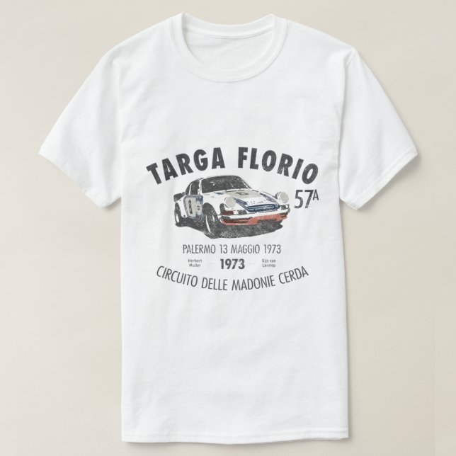 Targa Florio 1973 Premium T Shirt (Design framsida)