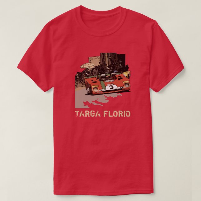 TARGA FLORIO TÄVLING TEE SHIRT (Design framsida)