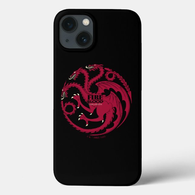 Targaryen Sigil - Fire & Blood (Baksida)