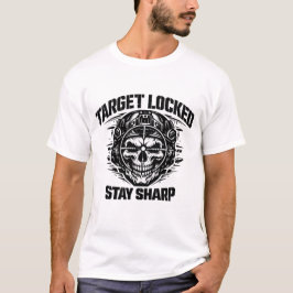 Target Locked Tactical Skull T Shirt