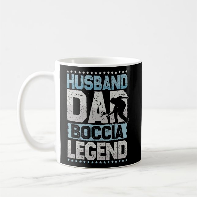 Target Make Pappa Boccia Legend Boules Boccia Mana Kaffemugg (Vänster)