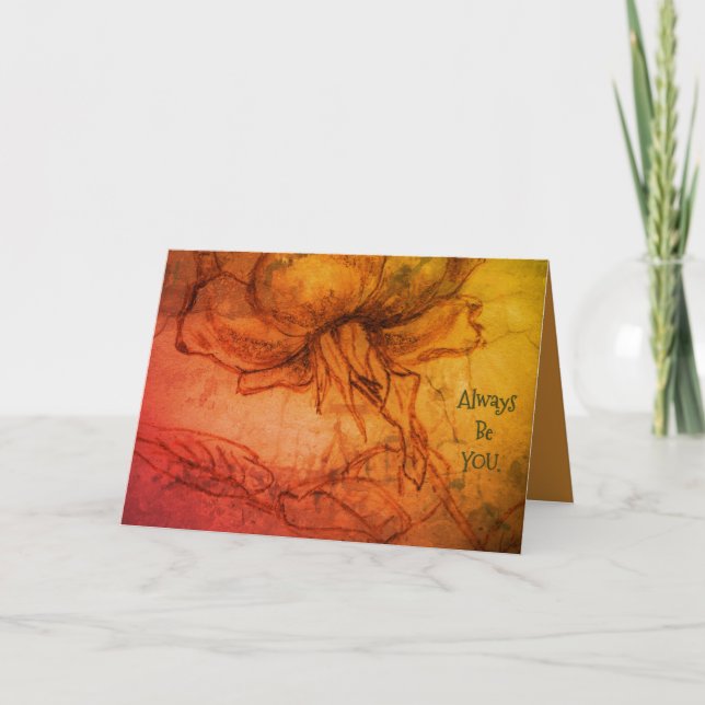 *'T'arici Rose' design, Helgkort (Framsida)