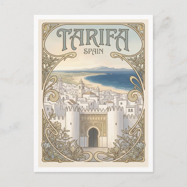 Tarifa Spanien Vykort (Framsida)