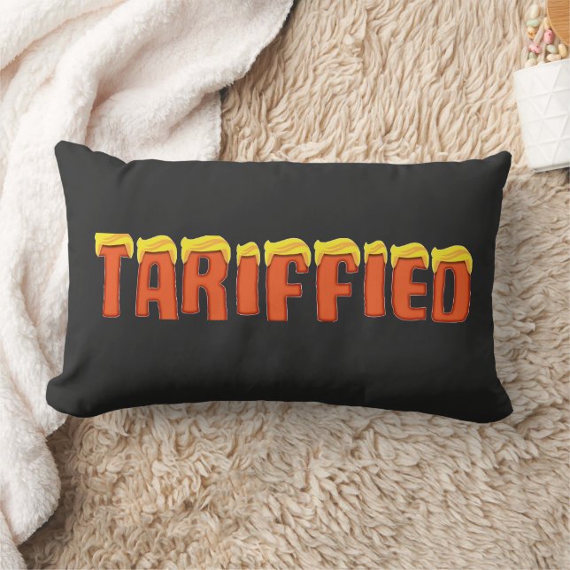 Tariferad - lustig Donald Trump-tariff Lumbarkudde (Filt)