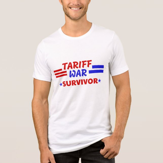 TARIFF KRIG SURVIVOR T SHIRT (Framsida)