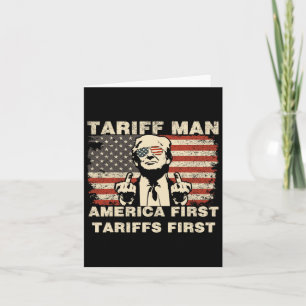 Tariff Man Funny Trump Tarrifs Meme America First Kort