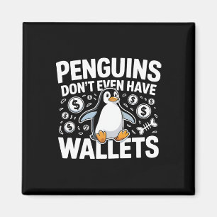 Tariffer på Penguins Heard Island Funny Trump Tari Magnet