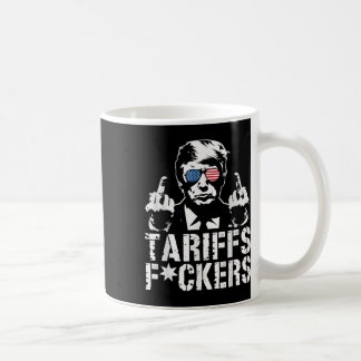 Tarifferna skjuter i Mitten Finger Kaffemugg