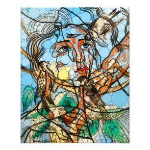 Tarin, Infinity Dots av After Francis Picabia Fototryck
