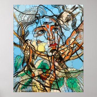 Tarin, oändliga prickar från After Francis Picabia Poster