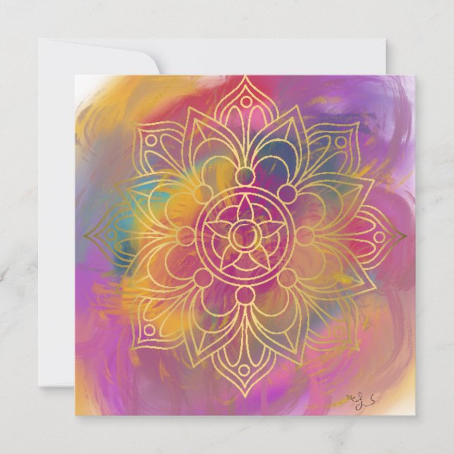 Tarjeta atrapasueños  kort (Framsida)