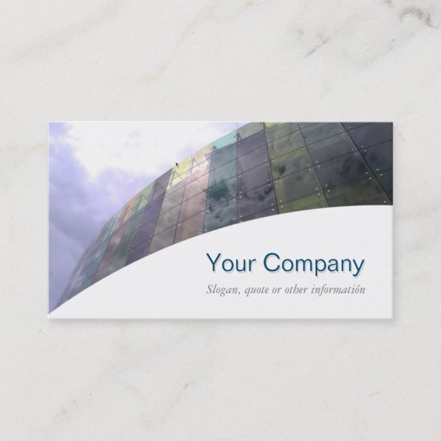 Tarjeta comercial Profesional Cristal Visitkort (Framsida)