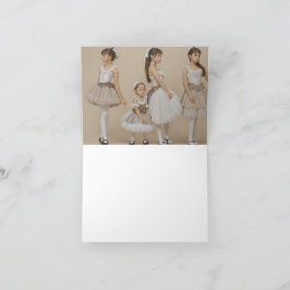 Tarjeta De Agradecimiento Bailarinas románticas Tack Kort