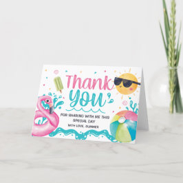 Tarjeta De Agradecimiento Let's get cool in the Po Tack Kort
