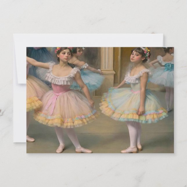 Tarjeta de agradecimiento plana anteckningskort (Framsida)
