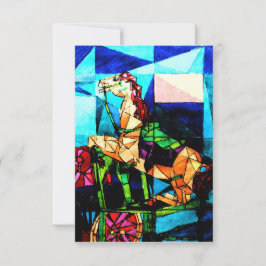 Tarjeta de agradecimiento plana tack kort