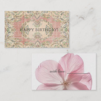 Tarjeta de cumpleaños visitkort