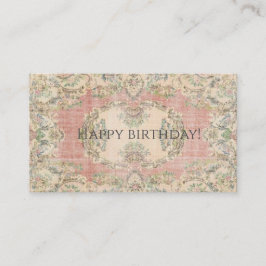 Tarjeta de cumpleaños visitkort