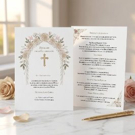 Tarjeta de Detalles de Boda Catolica  Tilläggskort