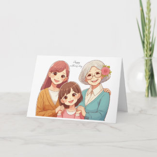 Tarjeta de felicitación plegada kort