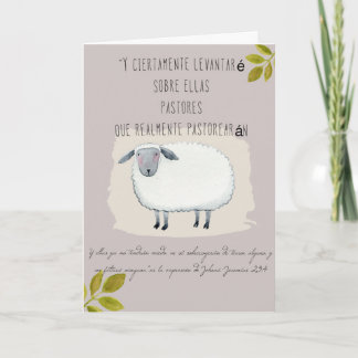 Tarjeta de gracias para los ancianos de cong. tack kort