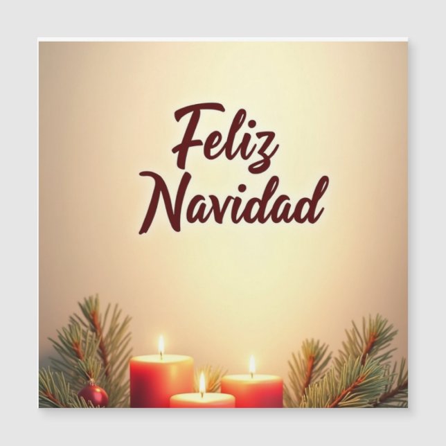 Tarjeta de Navidad elegante con detalles dorados Y (Framsida)