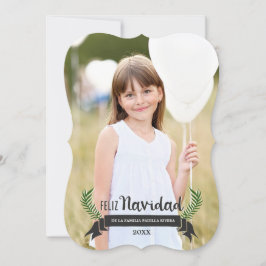 Tarjeta de Navidad Elegante Julkort