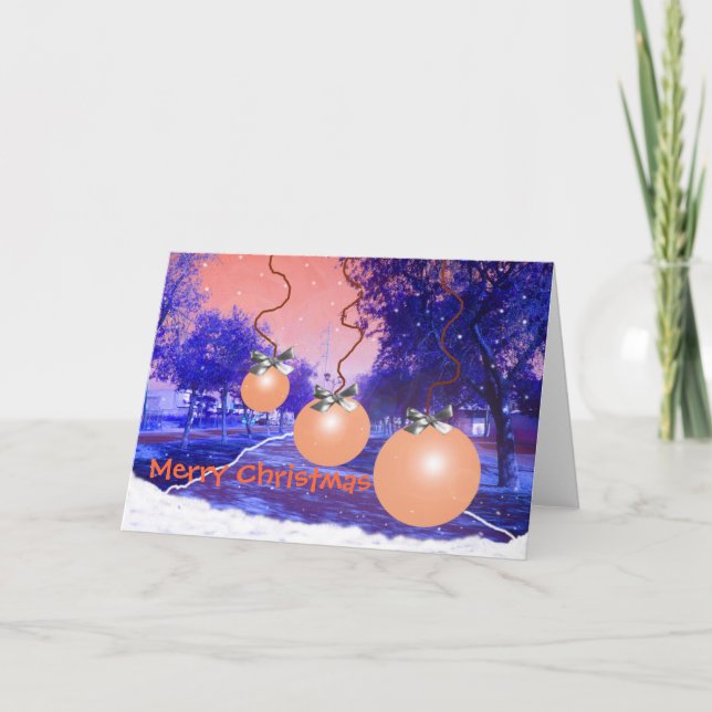 Tarjeta de Navidad Helgkort (Framsida)