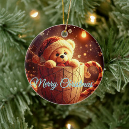 Tarjeta de Navidad  Julgransprydnad Keramik