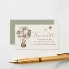 Tarjeta De Recepción Libros para el bebé Tilläggskort