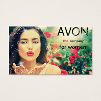 Tarjeta de visita, AVON. Visitkort