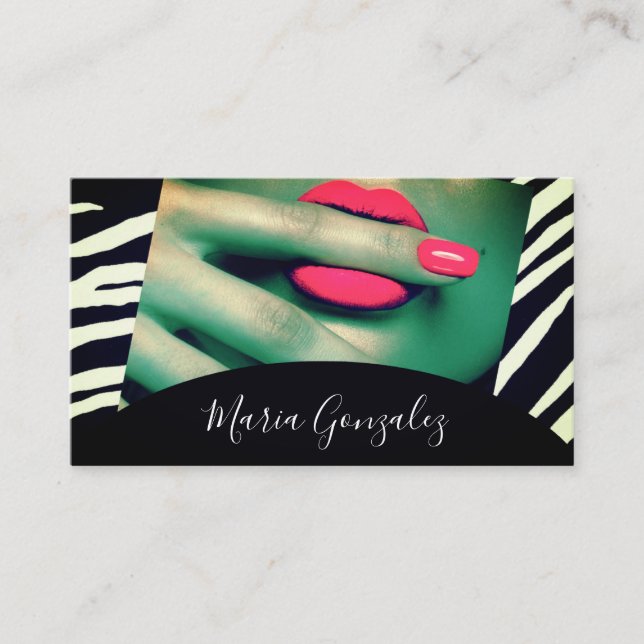 tarjeta de visita elegante  visitkort (Framsida)