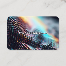 Tarjeta De Visita Holograma para artistas y diseña Visitkort