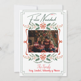 Tarjeta Festiva Navidades de Botánico Mistletoe Julkort