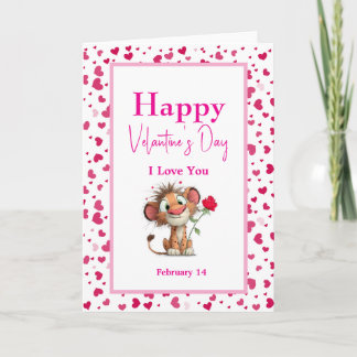 Tarjeta Happy Valentine's Day Helgkort
