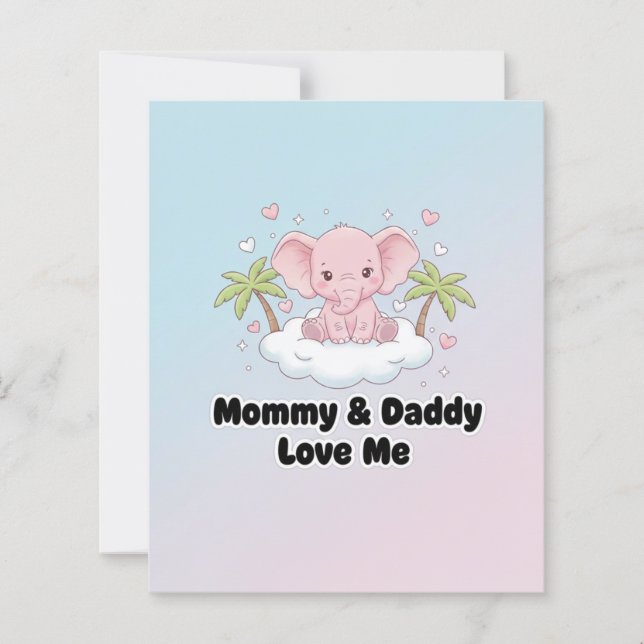 Tarjeta impresa a doble cara con diseño personaliz (Framsida)