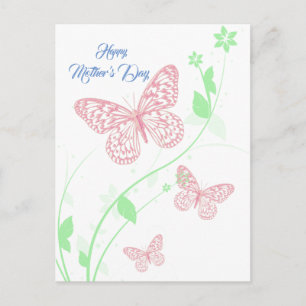 Tarjeta - Lycklig Mors dag - Mariposas Vykort