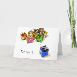 Tarjeta Navideña "speciellla Eres ", Helgkort