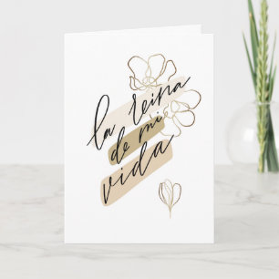 Tarjeta para Madre o para Abuela Español Card Kort
