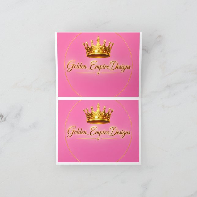 Tarjeta personalizada , eventos de empoderamiento tack kort (Inuti)