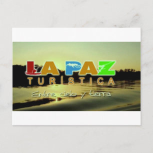 Tarjeta postal La Paz turistica Vykort