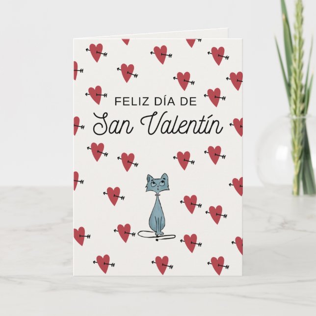Tarjeta San Valentín Helgkort (Framsida)
