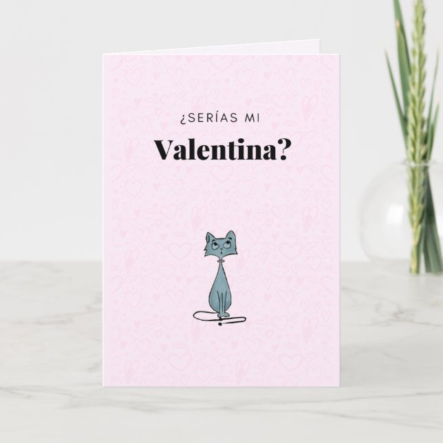 Tarjeta San Valentín Helgkort (Framsida)