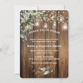 Tarjetas De Invación Para Inauguración Casa Inbjudningar