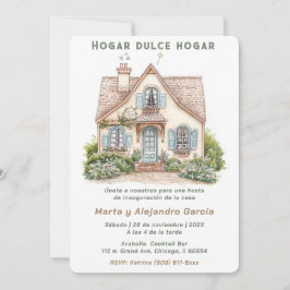 Tarjetas De Invación Para Inauguración Casa Inbjudningar