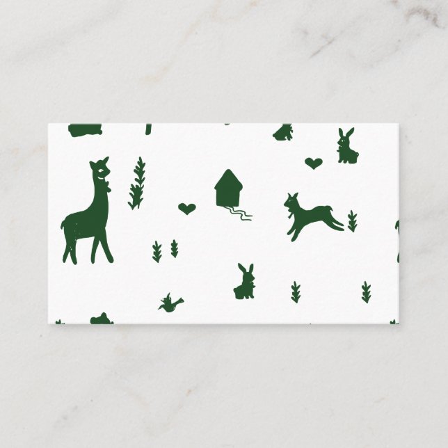 Tarjetas de invitación  visitkort (Framsida)