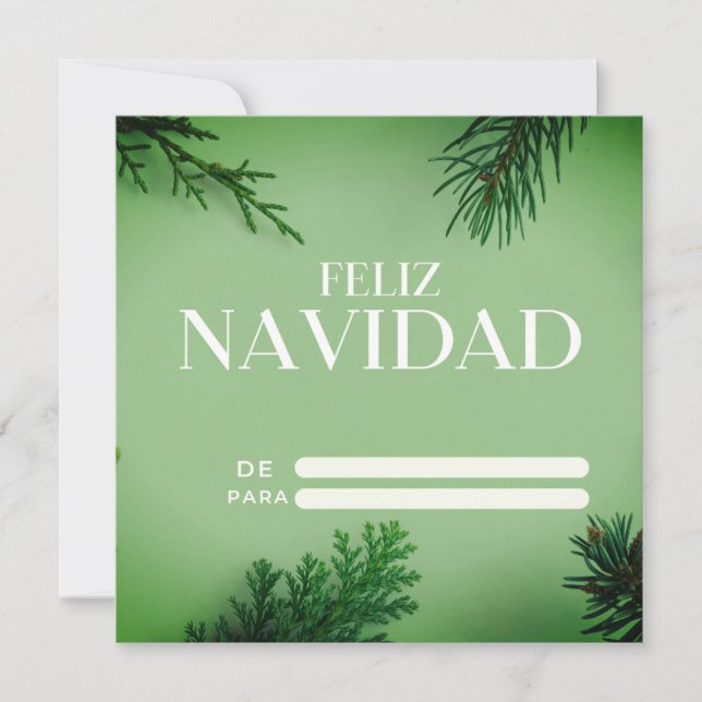 Tarjetas de Navidad Julkort (Framsida)