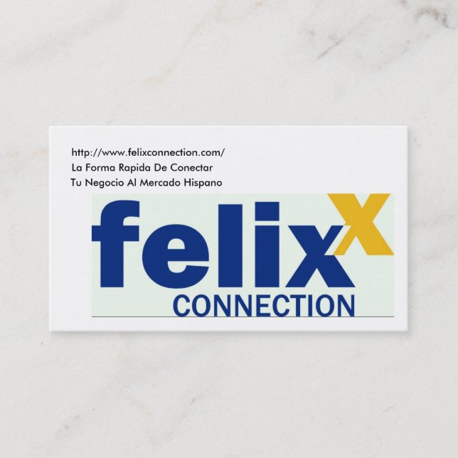 Tarjetas de Presentacion Visitkort (Framsida)