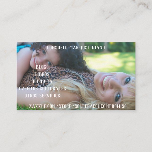 tarjetas visitkort (Framsida)